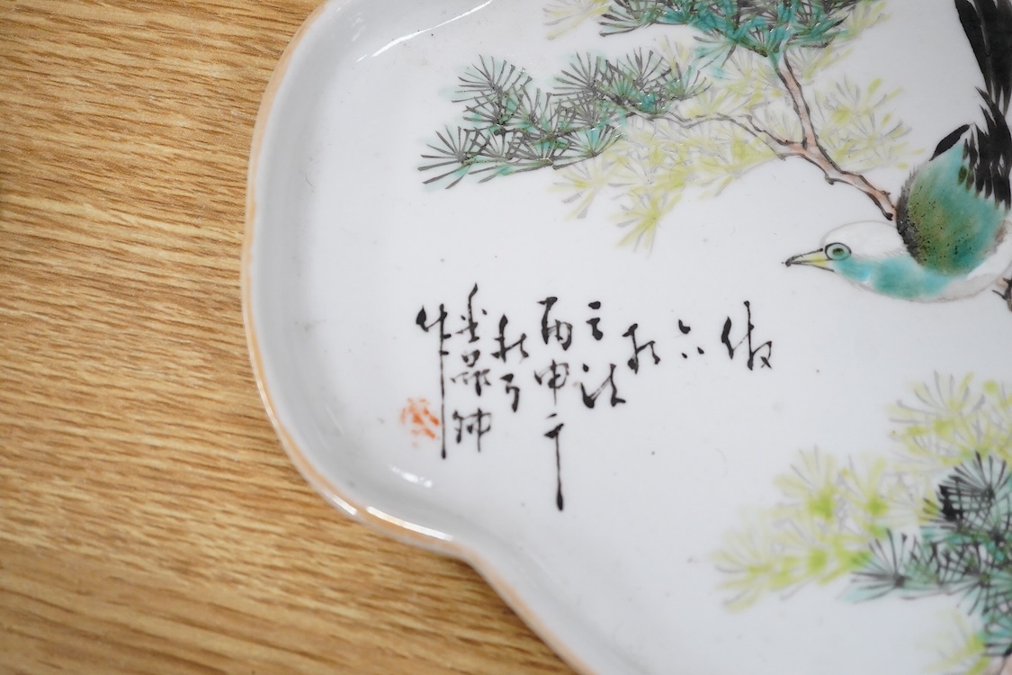A Chinese Qian Jaing Cai dish, with JinPin Qing mark